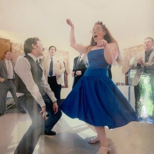 Morí Lee bridesmaid dress circa 2010